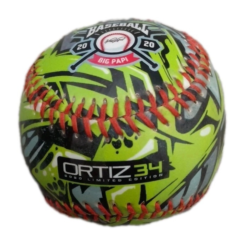 Ortiz 34 2020 Limited Edition T-ball Big Papi synthetic cover 9" sponge Graffiti